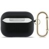 Etui Guess Grained Classic Logo do       AirPods Pro 3 czarny